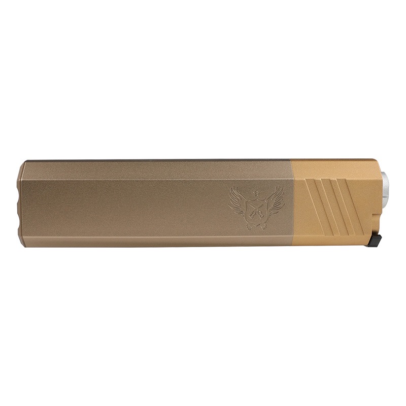 SAA SilencerCo Ospreyタイプサプレッサー 7inch (14mm逆ネジ) DE