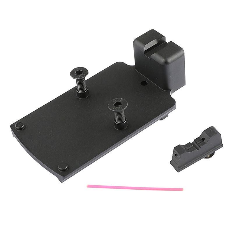Airsoft Artisan Glock RMRマウント/ファイバーフロントサイトセット