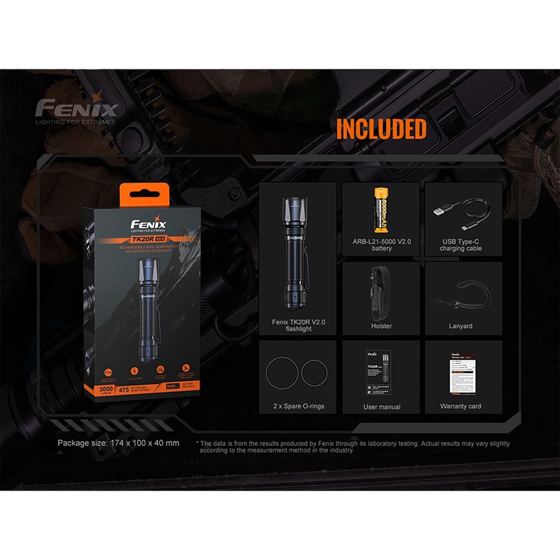FENIX(ե˥å) TK20R V2.0 ƥ饤 եå饤 3000롼/475mȼ ݡ֥饤 LED饤 