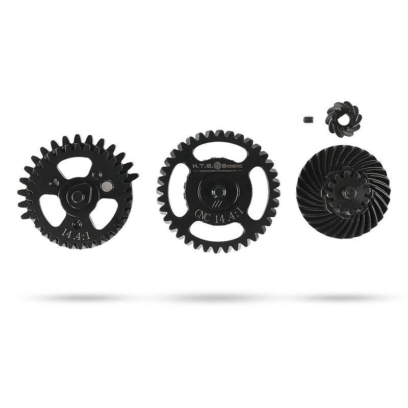 48Hセール】HTGベーシック スパイラル ヘリカルスチール ギアセット