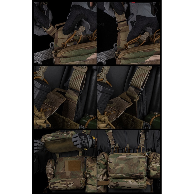 WoSporT FERRO Concepts タイプ チェストリグ Wide V2 MC | サバゲー