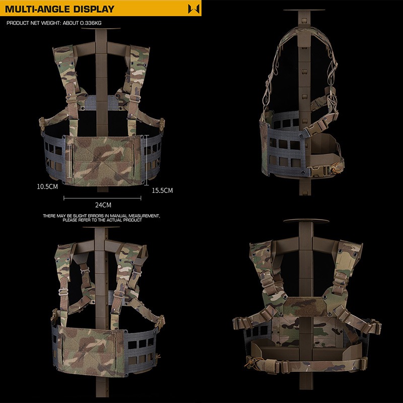 WoSporT FERRO Concepts タイプ チェストリグ Wide V2 WG | サバゲー