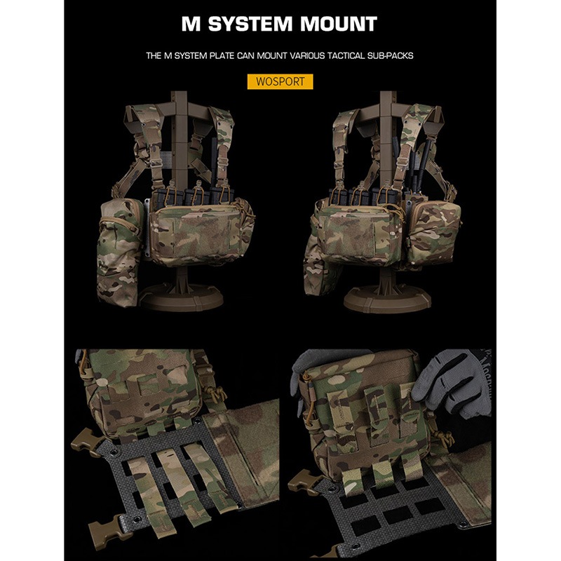 【新品未使用】 エゴザル RIKU 1 瀬川モデル 26cm WoSporT FERRO Concepts タイプ チェストリグ Wide V2 WG | サバゲー