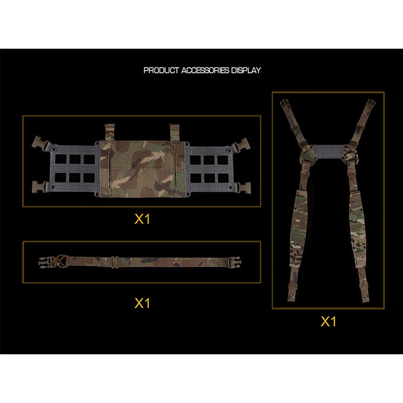 WoSporT FERRO Concepts タイプ チェストリグ Wide V2 WG | サバゲー