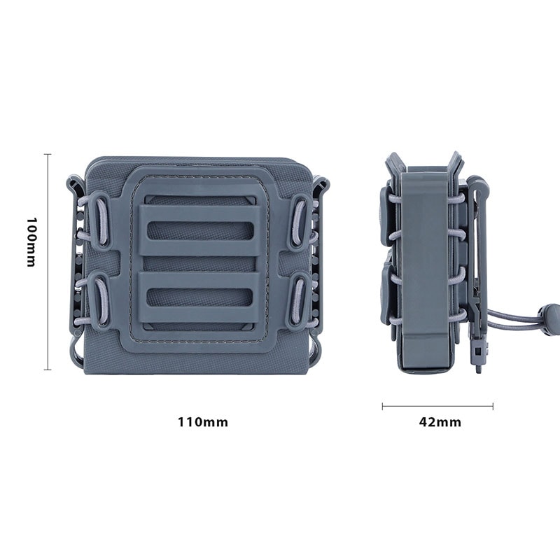WoSporT Scorpion スナイパーマガジンポーチ (MOLLE対応) GY