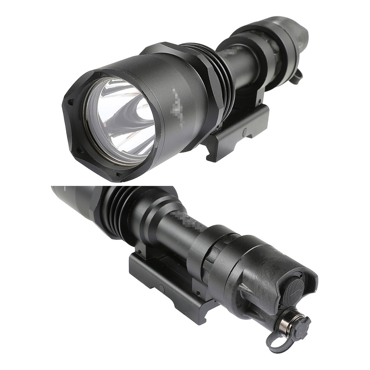 SF M952タイプ LEDタクティカルフラッシュライト QDレバー仕様 BK