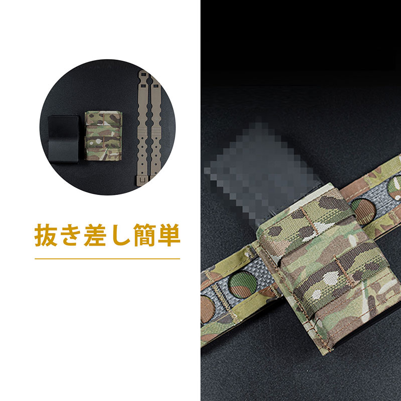 ESSTAC社 5.56mmマガジンポーチセット カモ