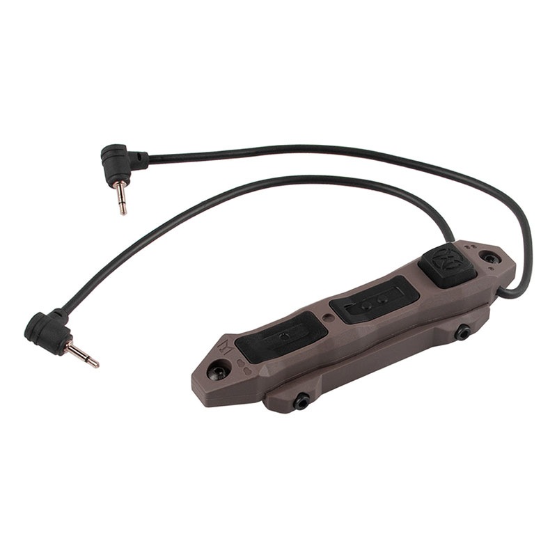 WADSN TAPSタイプ デュアルスイッチ PEQ/2.5mmプラグ×2 (M-LOK 