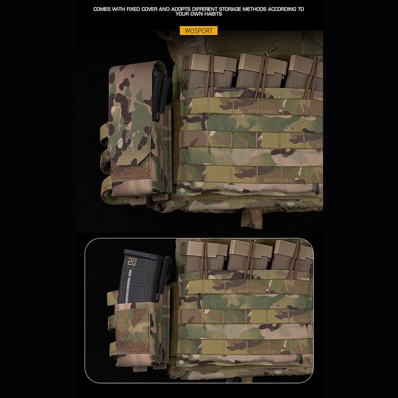 WoSporT esstacタイプ 5.56 リディッド ダブル マガジンポーチ RG