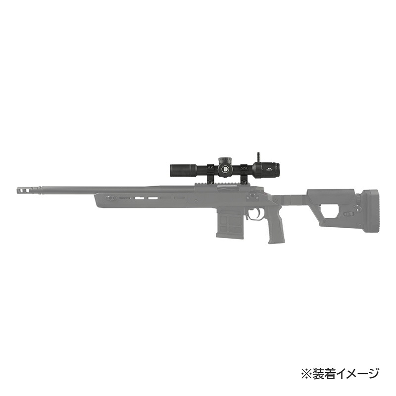 DISCOVERY ED-AR 1-6×24IR FFP イルミネート ライフルスコープ Black