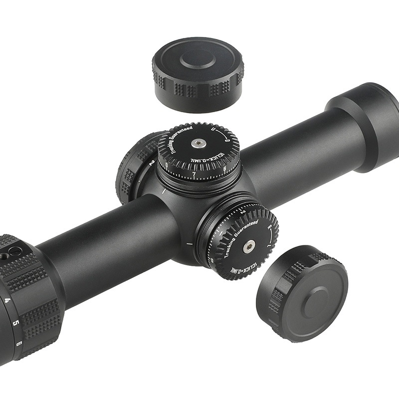 DISCOVERY ED-AR 1-6×24IR FFP イルミネート ライフルスコープ Black