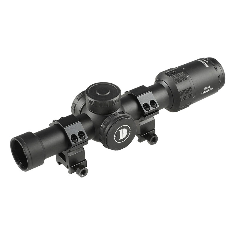 DISCOVERY ED-AR 1-6×24IR FFP イルミネート ライフルスコープ Black