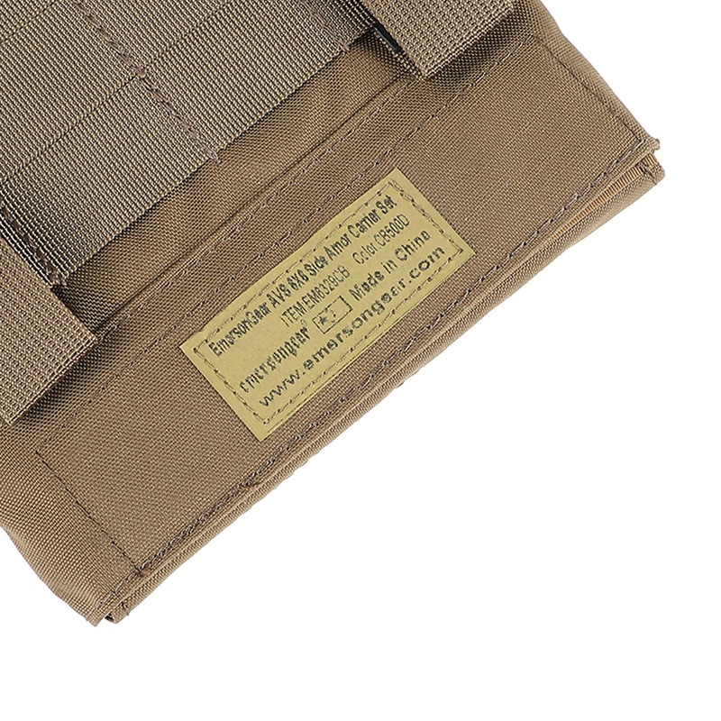 EMERSON CPスタイルAVSベスト専用 6x6サイドアーマーキャリア CB