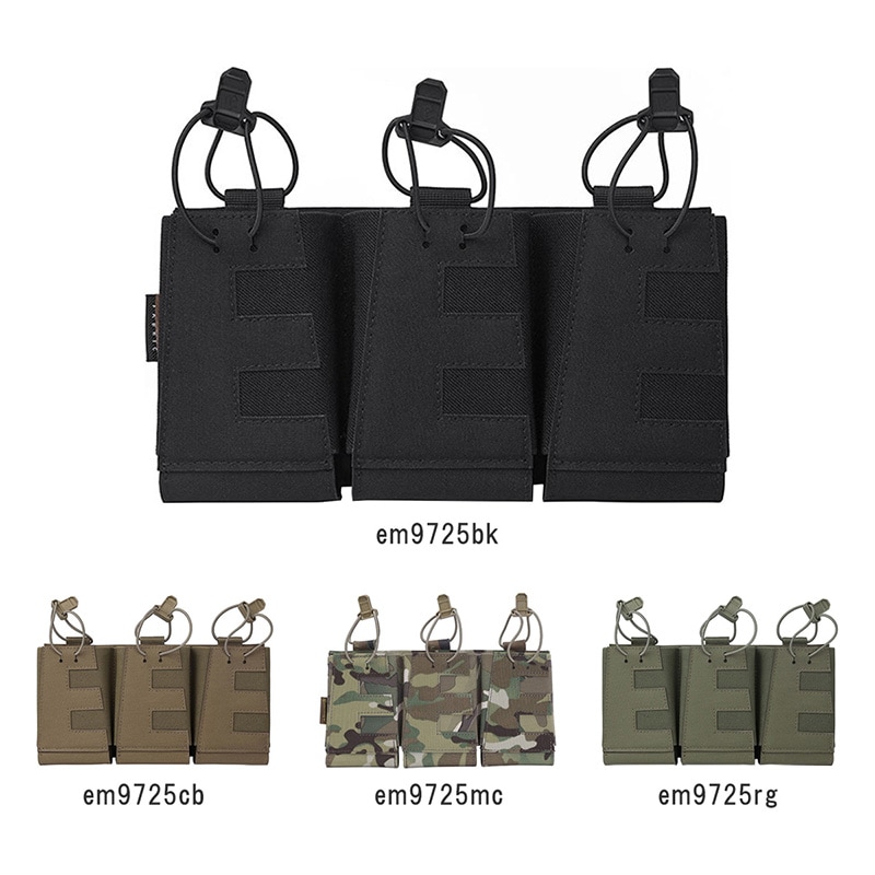 Emersongear V-Edge トリプルマガジンポーチ MC(5.56/7.62対応)CORDUAR