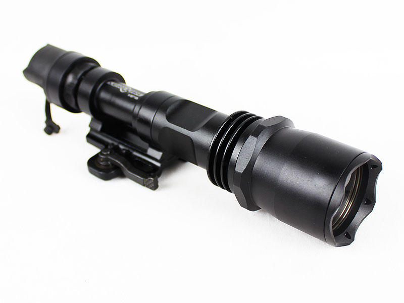 SF M962タイプ LEDタクティカルフラッシュライト QDレバー仕様 BK