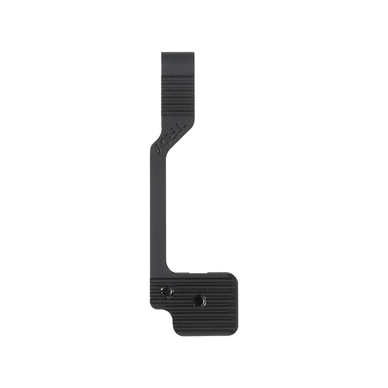 BJ Tac TROYスタイル ボルトキャッチ DLC BK(GBB用） | エアガンパーツ