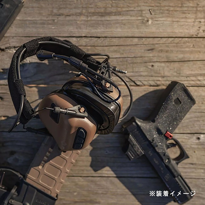 M32 PLUS タクティカルノイズキャンセリングヘッドセット / 集音機能 Amazon | OPSMEN M32 PLUS ノイズキャンセリングヘッドセット FG