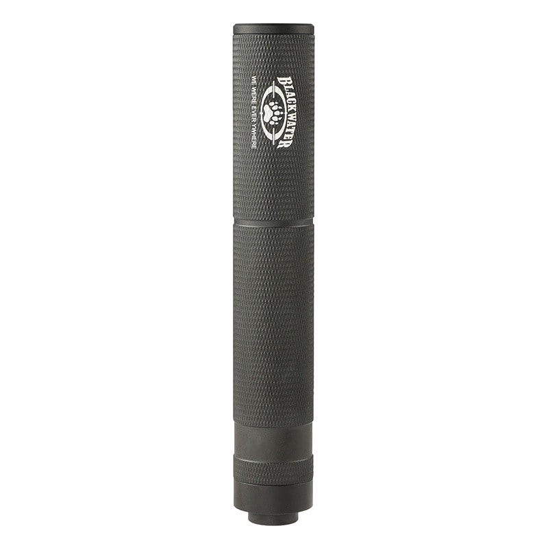 SAA BlackWater チェッカーサイレンサー (Φ35×190mm/14mm逆ネジ ) BK