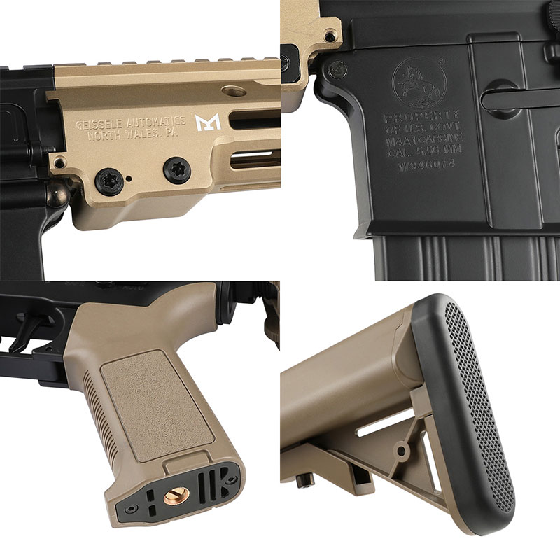 Double Eagle ֥륤 M4 URG-I/Mk16 14.5inch AEG ư 饤ե (Żҥȥꥬ/JP Ver.) DDC 󥱡 