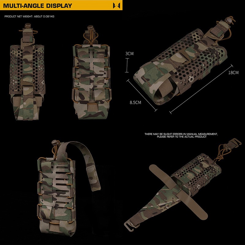 WoSporT Shaw Concepts タイプ HIVE ラジオポーチ MC | サバゲー装備品