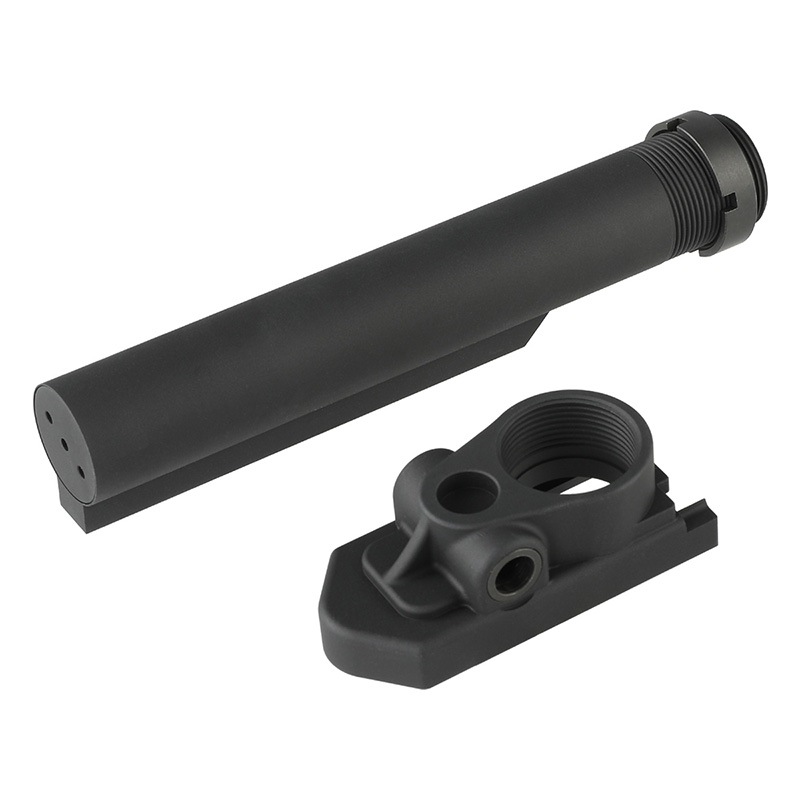 Airsoft Artisan SCAR-L/H M4ストックアダプター (WE/AEG対応) BK