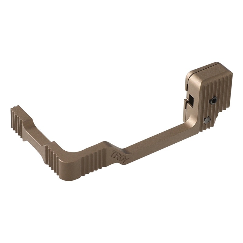 BJ Tac TROYスタイル ボルトキャッチ DLC DDC(GBB用） | エアガン