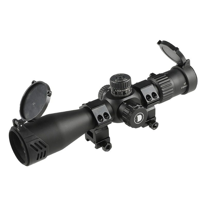 DISCOVERY HT 3-12X40SF コンパクト ライフルスコープ Black 20mm