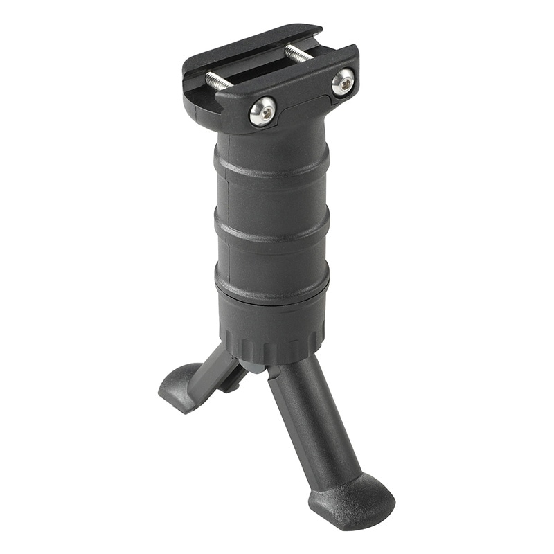 WELL PRO 20mmレール対応 フォアグリップ&バイポッド Black | エアガン