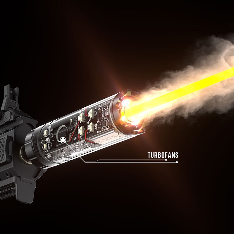 Eshooter FLARE Smoky BT 弾速計一体型 レインボーフラッシュ