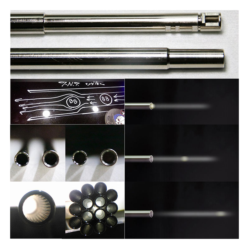 T-N.T. APS-X H+ Double I/D AC精密インナーバレル 320mm | エアガン