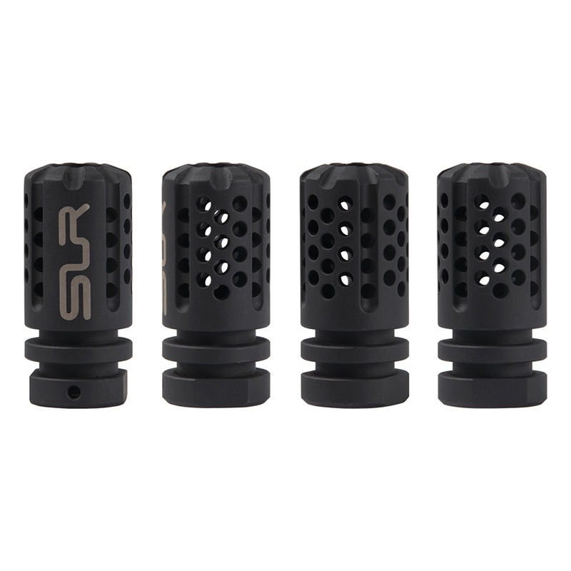 SAA SLRタイプ AKフラッシュハイダー 刻印入り (14mm逆ネジ) BK