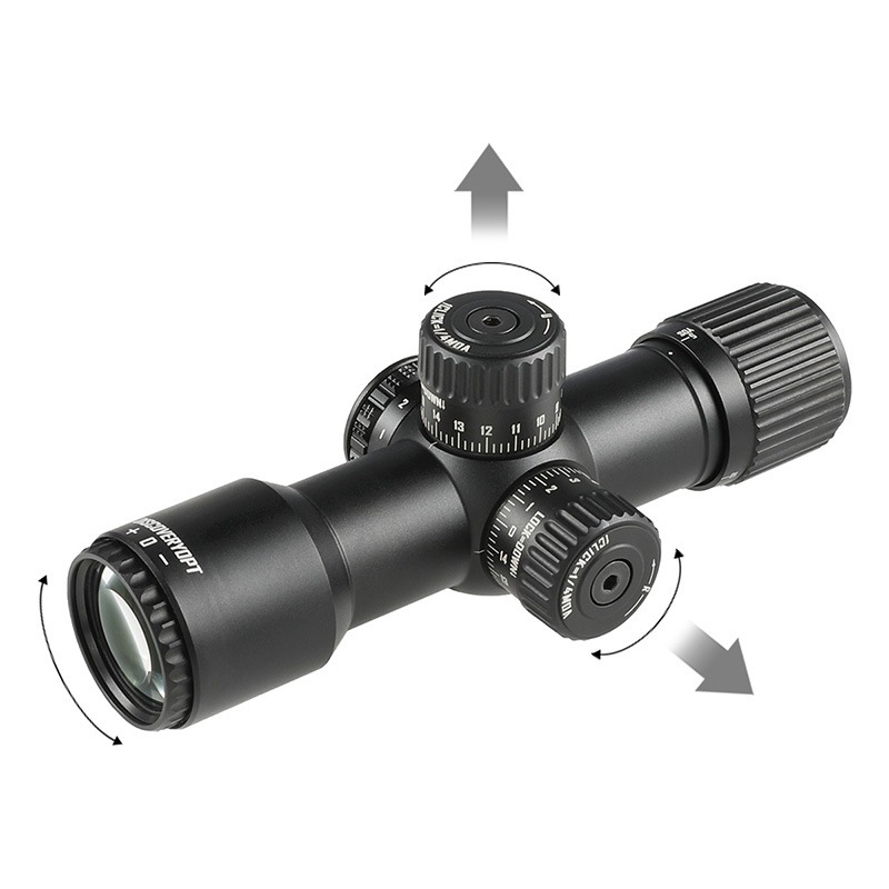 DISCOVERY HT 6×24AOE ショート ライフルスコープ Black 20mmレール 6