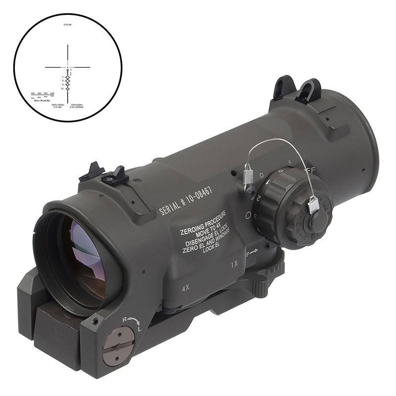 ELC Specter DRタイプ 1-4倍デュアルロールウェポンサイト Dark Earth