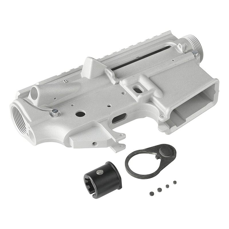 Zparts M4 強化リブ 鍛造レシーバー 無刻印 (東京マルイ M4 MWS/表面