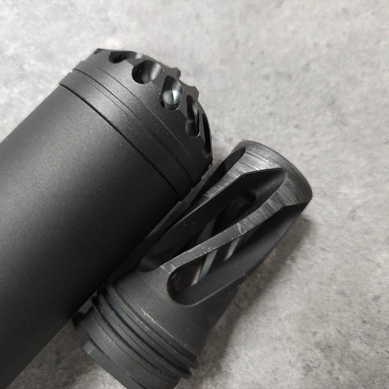 訳あり品】RGW HUXWRX HX-QD 556Kタイプ ダミー サイレンサー ＆ QD556