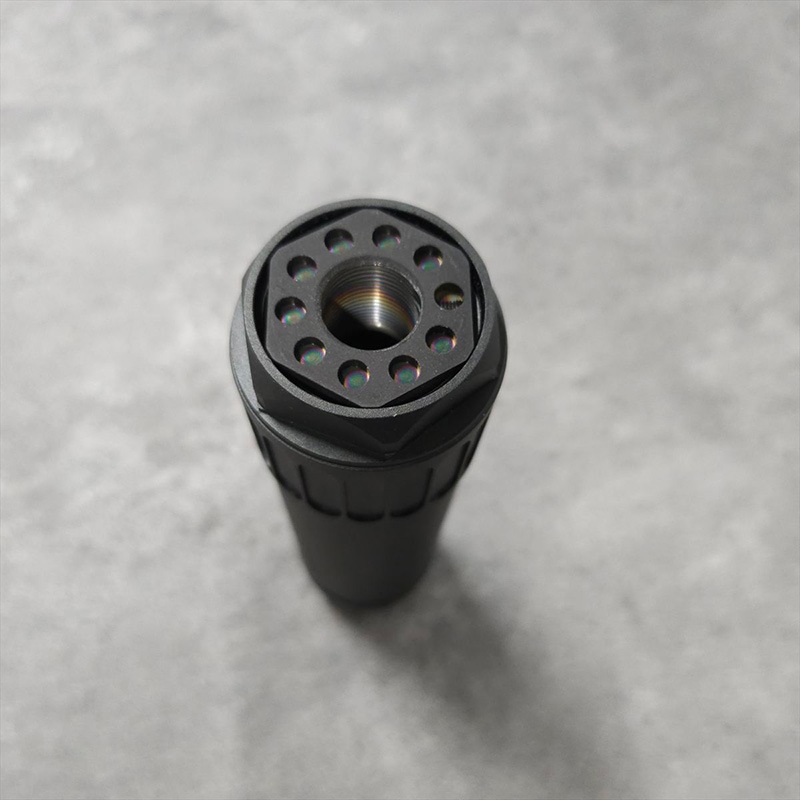 (=^ェ^=)　前開き、網より頑丈な物に変更 訳あり品】RGW HUXWRX HX-QD 556Kタイプ ダミー サイレンサー ＆ QD556