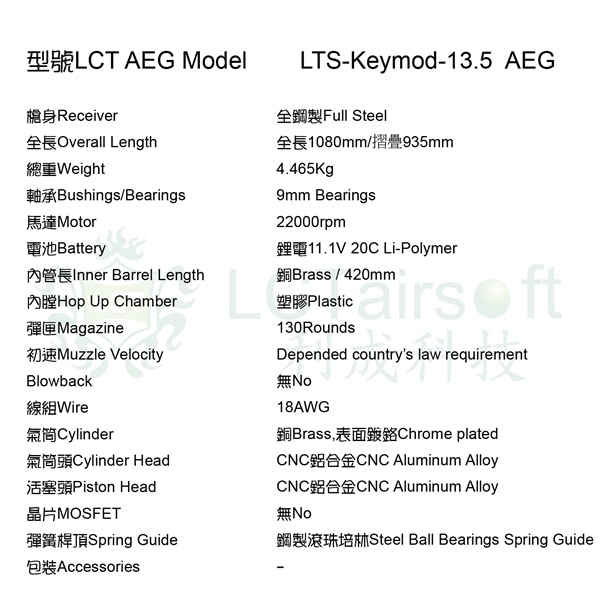 LCT AK LTSKeymod13.5 電動ガン (JP Ver.) | エアガン本体,電動ガン,AK