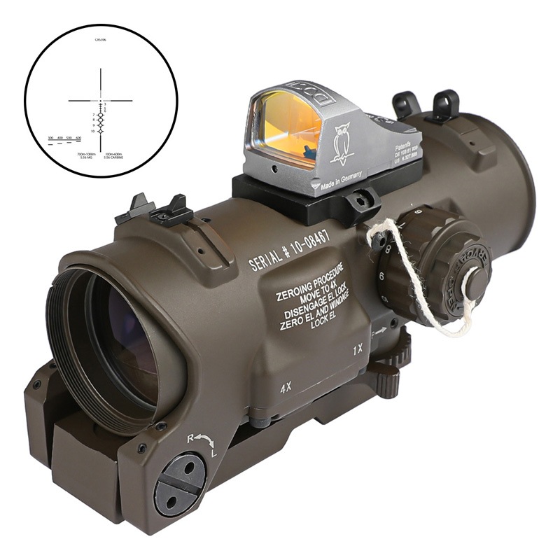 ELC Specter DRタイプ 1-4倍デュアルロールウェポンサイト (DORサイト