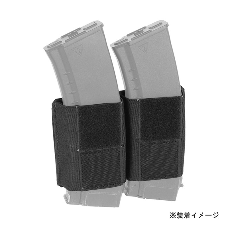 PEW Tactical ANSER インサート 5.56mm ダブルマガジンポーチ用 Black