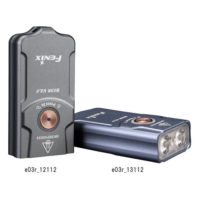 FENIX(フェニックス) E03R V2.0 フルメタル キーチェーン フラッシュ