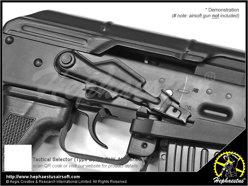 Hephaestus タクティカルセレクター タイプB GHK AKシリーズ対応