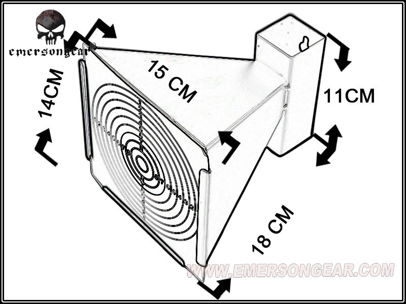 EMERSON 壁掛けシューティングターゲット | ミリタリー小物,その他小物