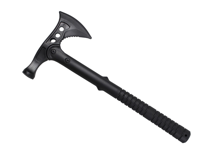 WoSporT ラバーミリタリーハンドアックス ハンマータイプ BK