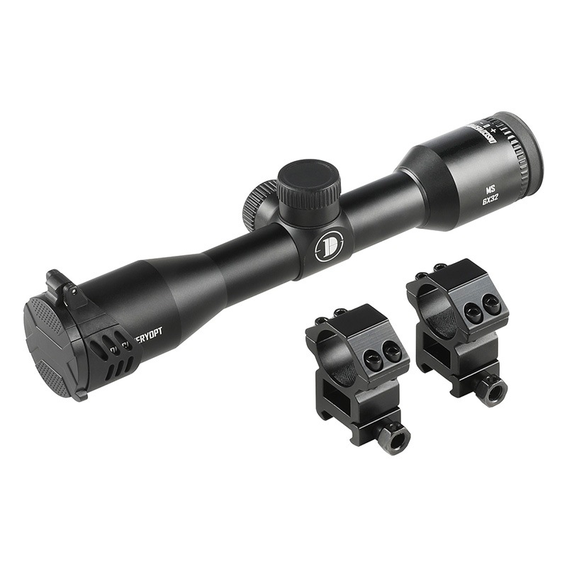DISCOVERY MS 6×32 MilDot ライフルスコープ Black 20mmレール 6倍固定