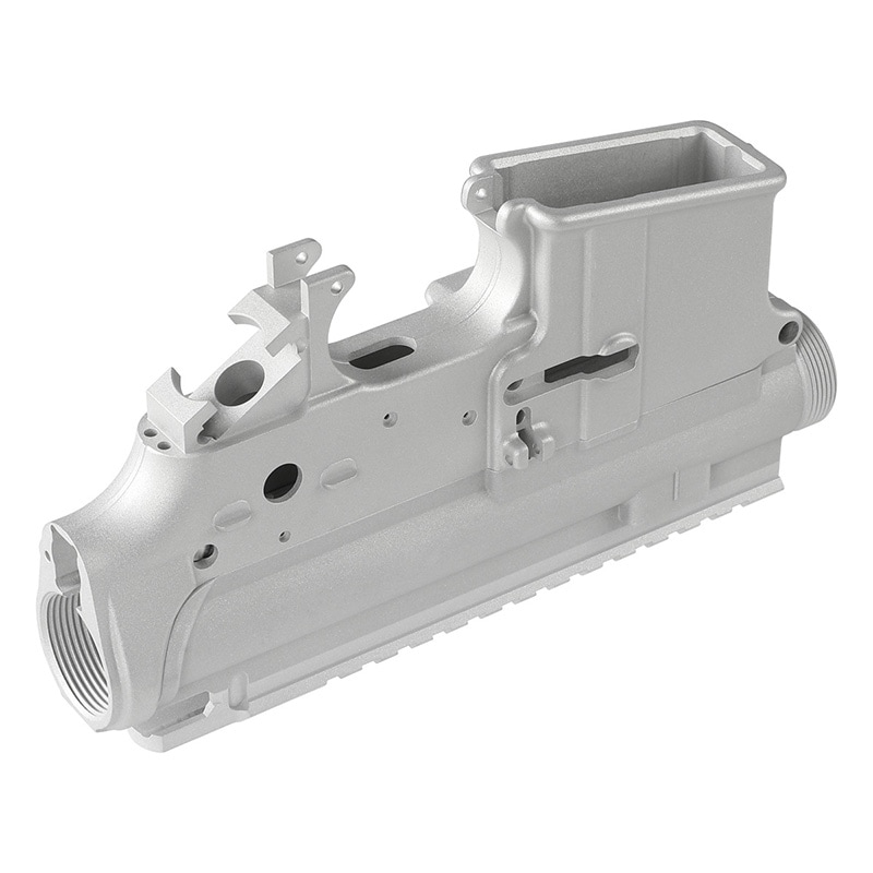 Zparts M4 強化リブ 鍛造レシーバー 無刻印 (SYSTEMA PTW M4/表面処理