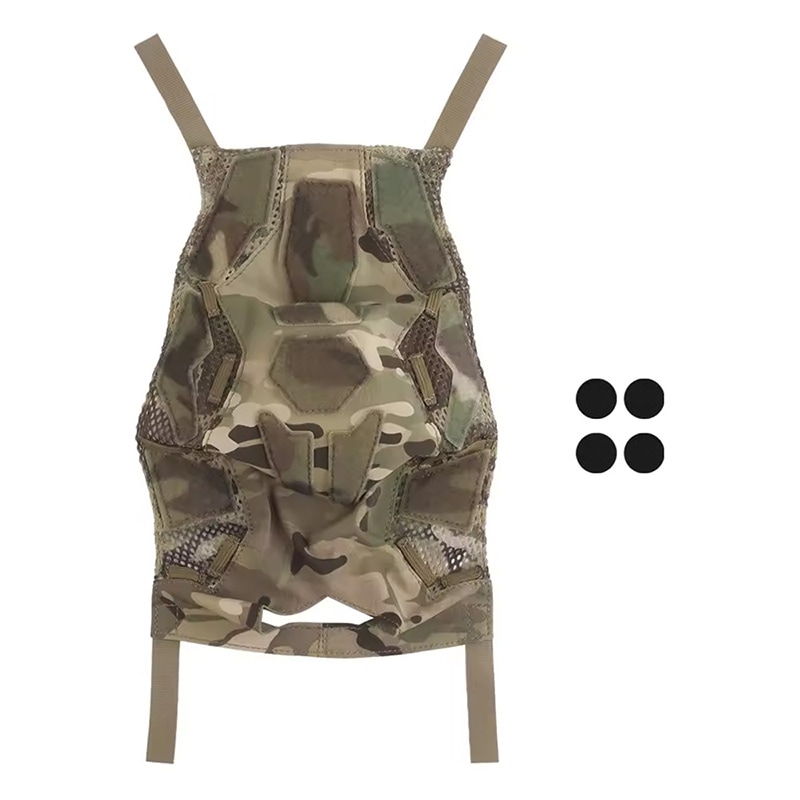 WoSporT Ops-Core タイプ FAST SF ヘルメット カバー MC | ヘッド