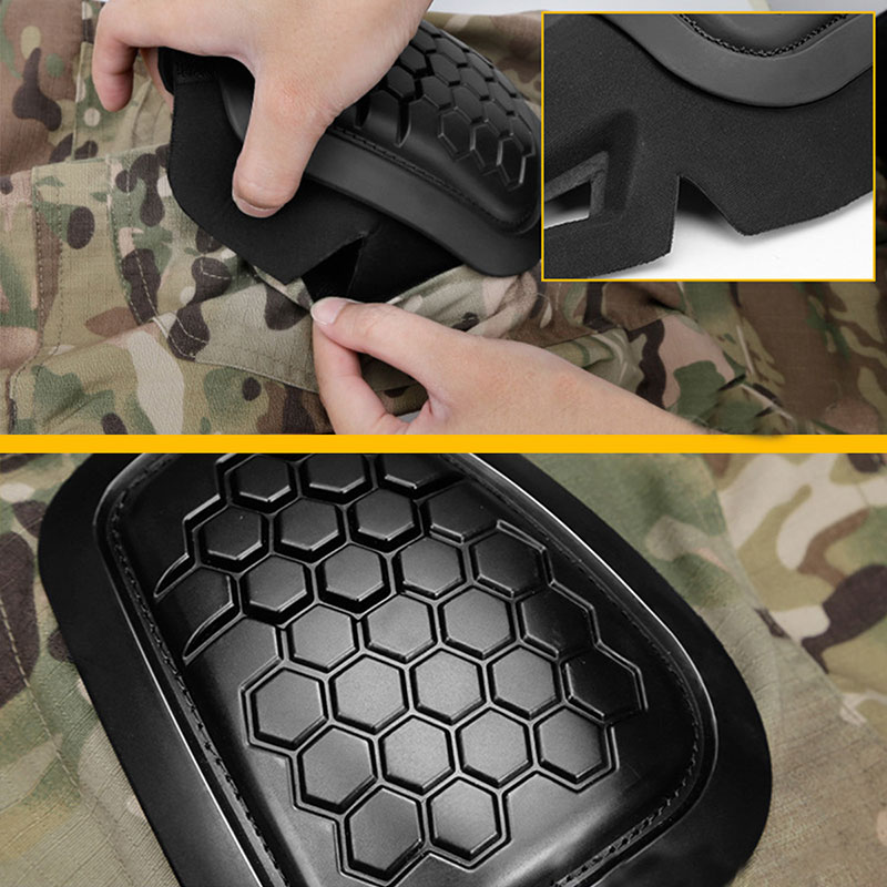 WoSporT CP G4タイプ エルボー/ニーパッド (プロテクター無) BK