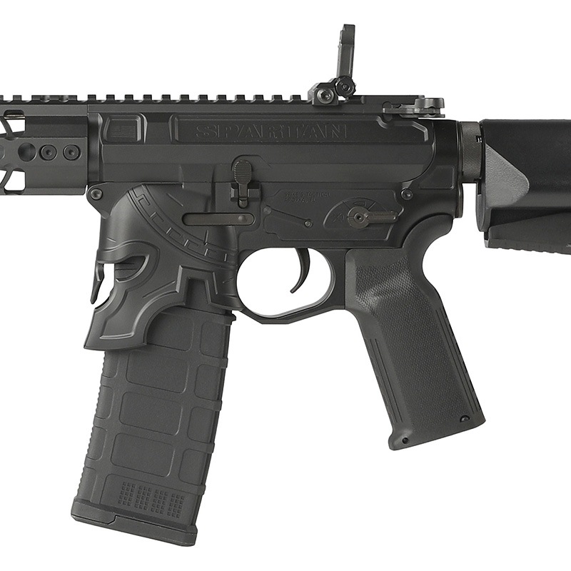 EMG/CYMA Plus CM108 Spike's Rare Breed Spartan Rifle Black AEG