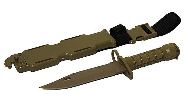 M9タイプ バヨネット ゴム刃ナイフ ケース付き | ミリタリー小物