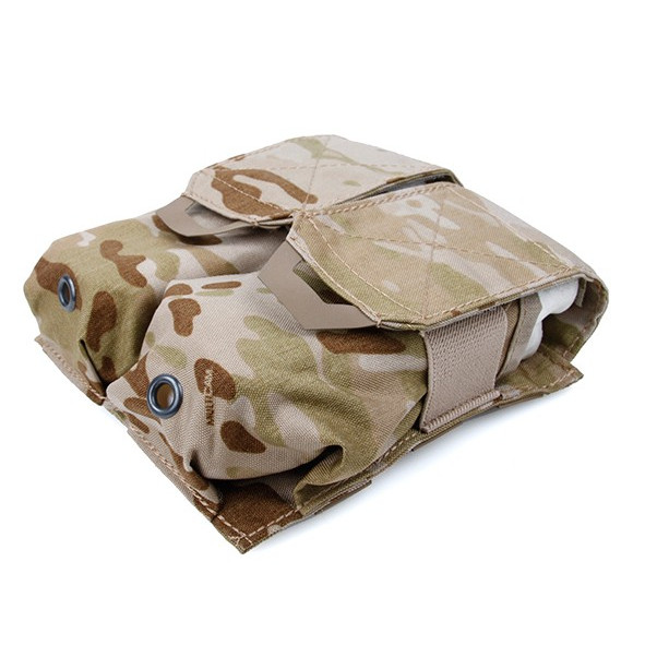 TMC QUOP ダブル M4 マガジンポーチ MulticamArid マルチカムアリッド